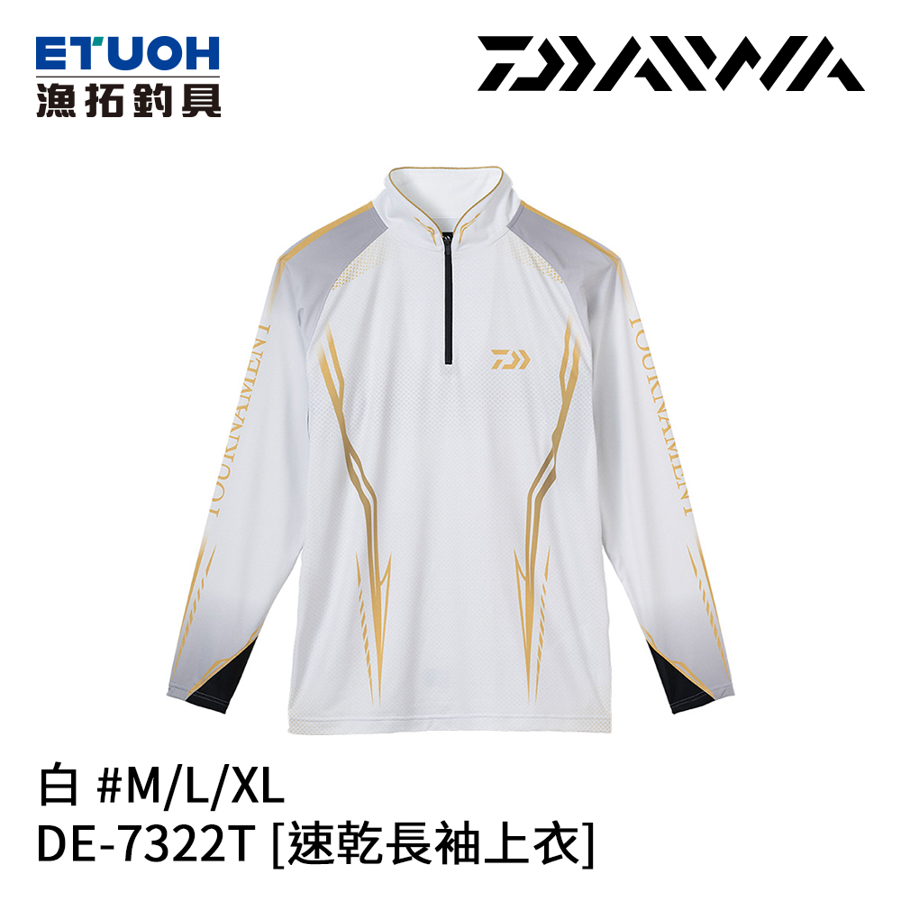 ダイワ トーナメント シャツ DE-7322T XL 長袖 美品 【公式通販】